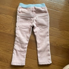 【90サイズ】子供服　長ズボン　ピンクの画像