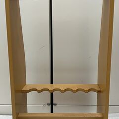 ij4346A ロッドスタンド 釣竿ラック 木製 6本収納 クラブスタンド  竿立て 32×14.5×60cm ステッキ置きの画像