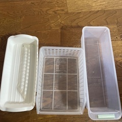 プラスチック容器6点セットの画像