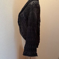 日本製レースボレロ（ニットタイプ）の画像
