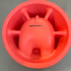 バンボ　Bumbo ベビーチェア　コーラルオレンジの画像