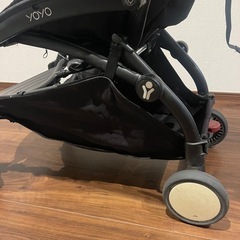 babyzen yoyo ベビーカー　レインカバー、ハンドル付きの画像