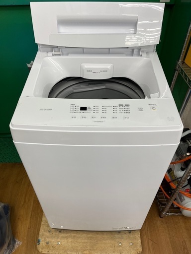 ☆ドリーム荒牧店☆ジモティー割引有☆【クリーニング済】 IRIS/6kg洗濯機/IAW-T604E/2023