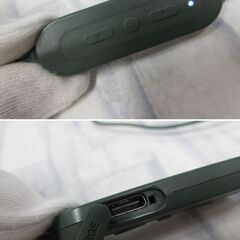 ( M-836 )audio-technica オーディオテクニカ Bluetooth ワイヤレスイヤホン ATH-CKS330XBT オリーブ グリーン 緑 中古 動作確認済みの画像