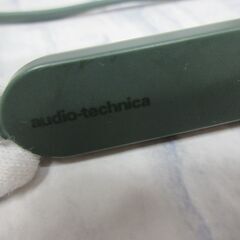 ( M-836 )audio-technica オーディオテクニカ Bluetooth ワイヤレスイヤホン ATH-CKS330XBT オリーブ グリーン 緑 中古 動作確認済みの画像