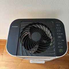 美品 サーキュレーター衣類除湿乾燥機の画像