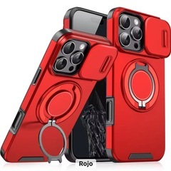iPhone 16 Pro Max ケース スライド式カメラカバー ＆ リングスタンド付の画像