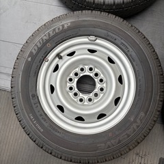 良品❣️軽バン軽トラ 22年　DUNLOP 145R12 6PR 4本の画像
