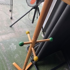 ポールハンガー　キッズハンガー　中古の画像