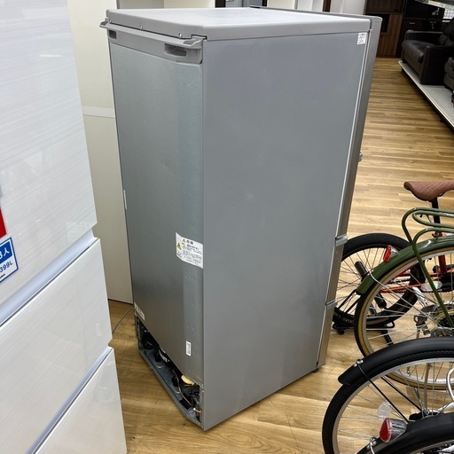 AQUA アクア ノンフロン冷凍冷蔵庫 AQR-27M 3ドア 定格内容積272L シルバー 冷蔵庫