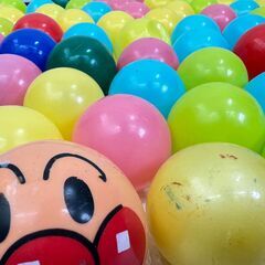 ij3712A カラーボール おもちゃ アンパンマン ゴムボール 子供 ゲーム 大量セット まとめの画像