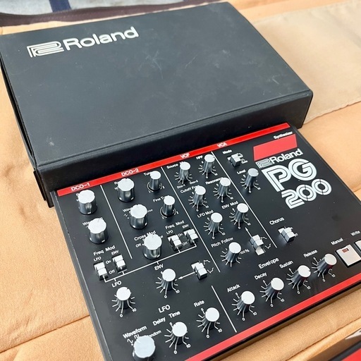 《売約済》【武蔵小山店】配達可！　Roland JX-3P PG-200 ローランド アナログシンセ シンセサイザー プログラマ MIDI シンセ ヴィンテージ  希少 レア アナログシンセサイザー 音楽機材 DTM シンセセット jx-3p pg200