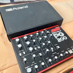 【武蔵小山店】配達可！　Roland JX-3P PG-200 ローランド アナログシンセ シンセサイザー プログラマ MIDI シンセ ヴィンテージ  希少 レア アナログシンセサイザー 音楽機材 DTM シンセセット jx-3p pg200の画像