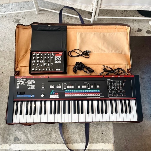 《売約済》【武蔵小山店】配達可！　Roland JX-3P PG-200 ローランド アナログシンセ シンセサイザー プログラマ MIDI シンセ ヴィンテージ  希少 レア アナログシンセサイザー 音楽機材 DTM シンセセット jx-3p pg200