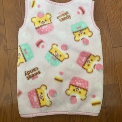 【90相当】ミニかいまき毛布 スリーパー の画像