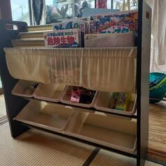 【お取引中です✾】おもちゃ棚 本棚 の画像