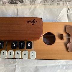 美品 LYRISH LPS50 ライリッシュ 大正琴 木製 日本製 ピック付きの画像