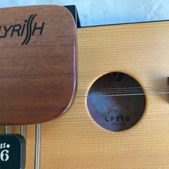 美品 LYRISH LPS50 ライリッシュ 大正琴 木製 日本製 ピック付きの画像