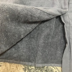 【募集中】キッズ　ループタオル　チャコールブラックの画像
