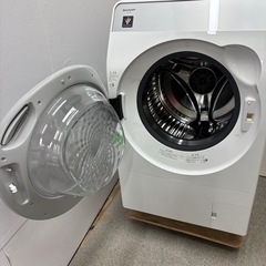 ⭐️SHARP⭐️ ドラム洗濯乾燥機 2023年 洗濯10kg乾燥6kg 大阪市近郊配送無料の画像