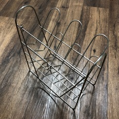 ステンレス製ボトルラックの画像