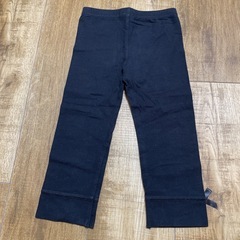 リボン付き 長ズボン 黒 95の画像