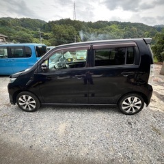 検取りたて　H22 スズキ ワゴンR スティングレー T 2WD CVT 黒の画像