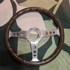 Baron バロン　ウッドステアリング　当時物の画像