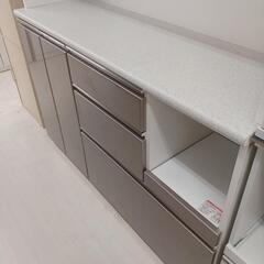 【ドリーム尾浜店】スライド扉オープンボード　ニトリ　WH　※キズ、スレ、ハガレ等あり 高さ(H)201cm× 幅(W)140.5cm× 奥行(D)46cmの画像