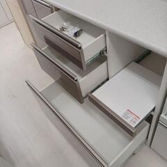 【ドリーム尾浜店】スライド扉オープンボード　ニトリ　WH　※キズ、スレ、ハガレ等あり 高さ(H)201cm× 幅(W)140.5cm× 奥行(D)46cmの画像