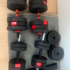 インクラインベンチ&ダンベルセット　取引中　の画像
