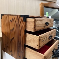 H 2509-045 3段 小箪笥 キズ 汚れ はがれありの画像
