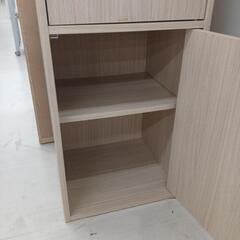 【ドリーム尾浜店】3段スキマ収納ラック　NA　※ハガレあり 高さ(H)180cm× 幅(W)43cm× 奥行(D)39.5cmの画像
