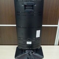 2021年製 YUASA PRIMUS 3灯管 ハイブリッドヒーター YKT-SCS12C(K) ブラック 首振り式 ユアサプライムス 電気ストーブ 暖房器具 ストーブ 暖房 苫小牧西店の画像