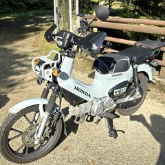【付属品多】クロスカブJA60旅仕様 110cc プコブルーの画像