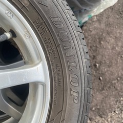 軽自動車用　アルミナットタイヤセットお譲りします！の画像