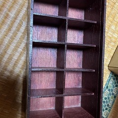 木製小物入れの画像