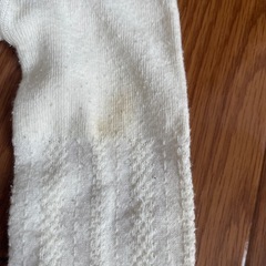 【85サイズ】子供服　ニットパンツ　スパッツ　ホワイトの画像