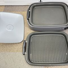 ij4787N【未使用】TIGER タイガー ホットプレート CPR-D130 モウいちまい チタンコート アルミプレート 焼き肉 平面 プレート 動作未確認の画像