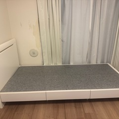 ニトリ　シングルベッドの画像