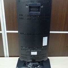 2019年製 YUASA PRIMUS 3灯管 ハイブリッドヒーター YKT-SCS12C(K) ブラック 首振り式 ユアサプライムス 電気ストーブ 暖房器具 ストーブ 暖房 苫小牧西店の画像