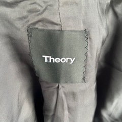 Theory製チェスターコート、ブランド: Theory - カラー: グレー - サイズ: Sの画像