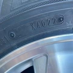 ダンロップウインターMAX03スタッドレス2022製ダイハツ純正アルミホイールPCD100 145/80R13軽自動車用の画像