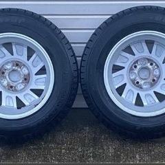 ダンロップウインターMAX03スタッドレス2022製ダイハツ純正アルミホイールPCD100 145/80R13軽自動車用の画像