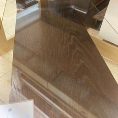 リユースマン倉敷、ガラステーブル、ブラウン、テーブルの画像