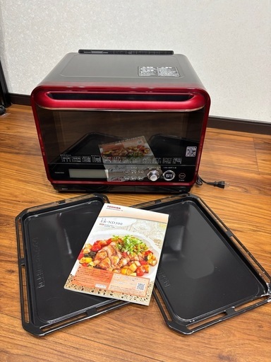 東芝 石窯ドーム ER-ND300 レッド