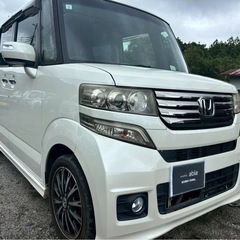 H25年 ホンダ N-BOXカスタムGターボPKG★総額17.8万円★車検付き 即日納車可能！フルセグTV BT音楽 ナビ バックカメラ ETC 即日納車可能！激安早い者勝ち車両！の画像