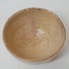 萩焼 天龍 茶碗 口径13×高さ8.5cm ベージュ系 煎茶道具 茶道具 茶器 食器 札幌市 清田区 平岡の画像