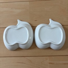 りんご型小皿の画像