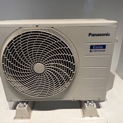 222　Panasonic　2022年製エアコン　6～8畳用　整備済みの画像
